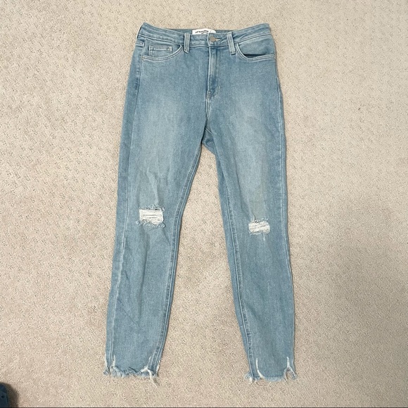 Just Black Denim Light Wash Skinny Jeans - Picture 2 of 4